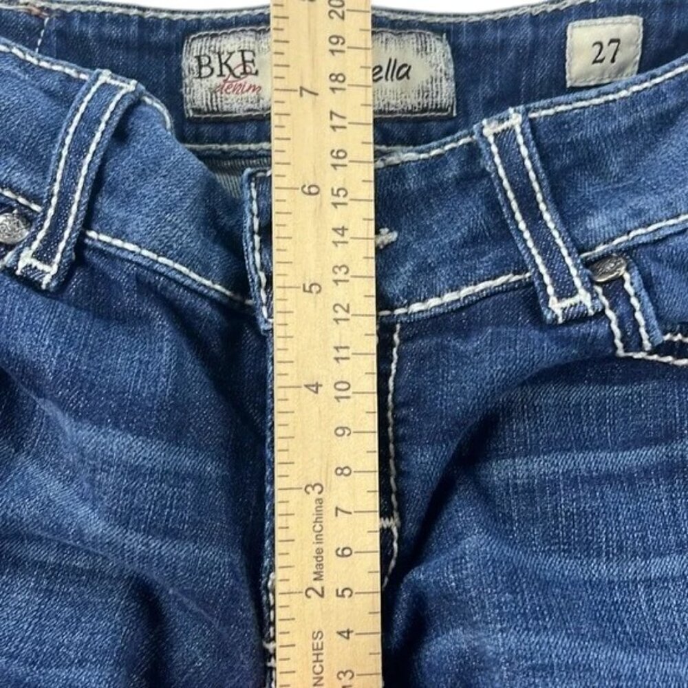 BKE Straight Leg Jeans Stella Size 27 - Picture 9 of 10